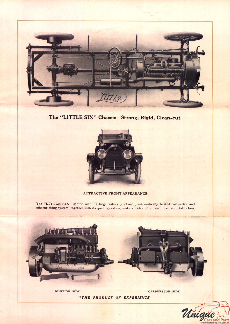 1913 Chevrolet Little Six Brochure Page 4